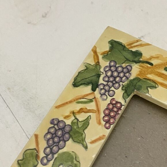 Vtg Exposures Hand Painted "November" Months of the Year 4X6 Picture Frame - Picture 6 of 11